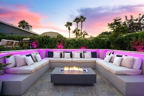 Overnattingsstedets uteområder