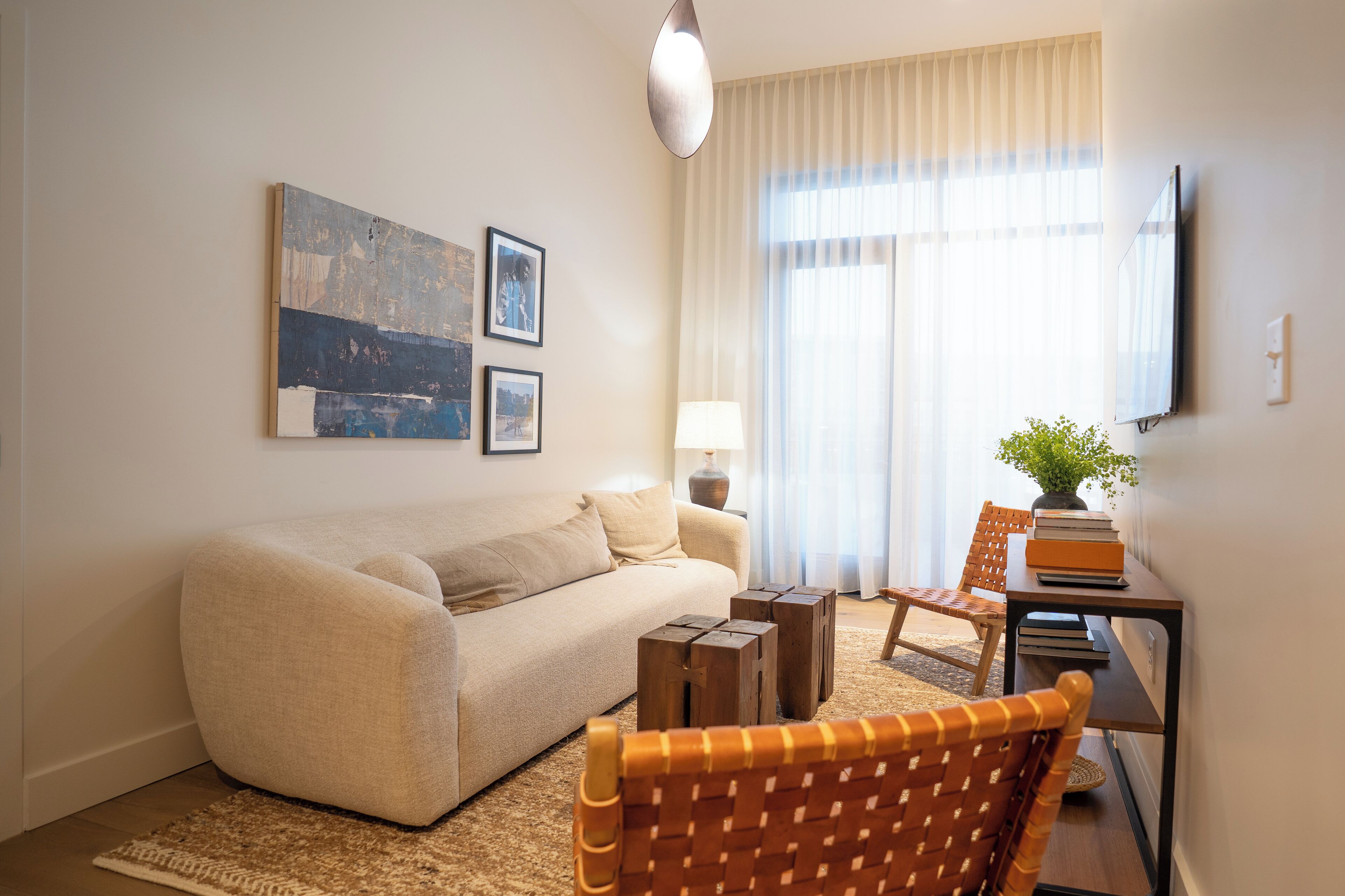 Tidal Suite - Lagoon View | Living area | LCD TV, streaming services