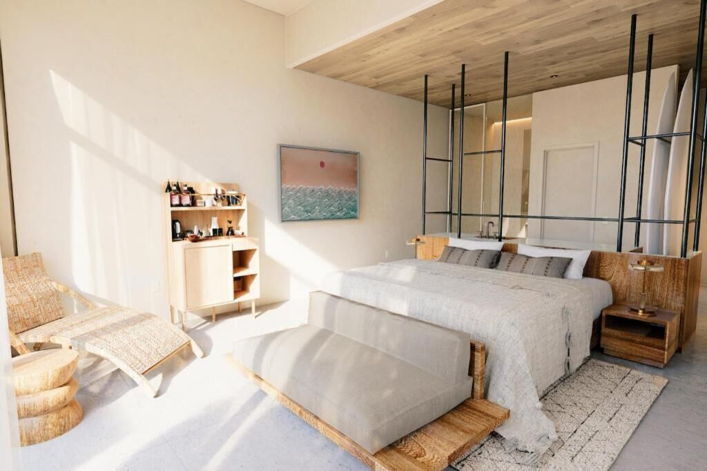 Superior Suite, 1 King Bed, Pool View | In-room safe, blackout drapes, iron/ironing board, free WiFi