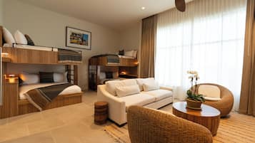 Bunk Suite | In-room safe, blackout drapes, iron/ironing board, free WiFi