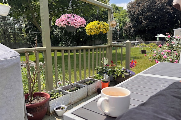 Overnattingsstedets uteområder