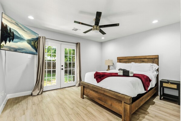 3 habitaciones, tabla de planchar con plancha y wifi gratis