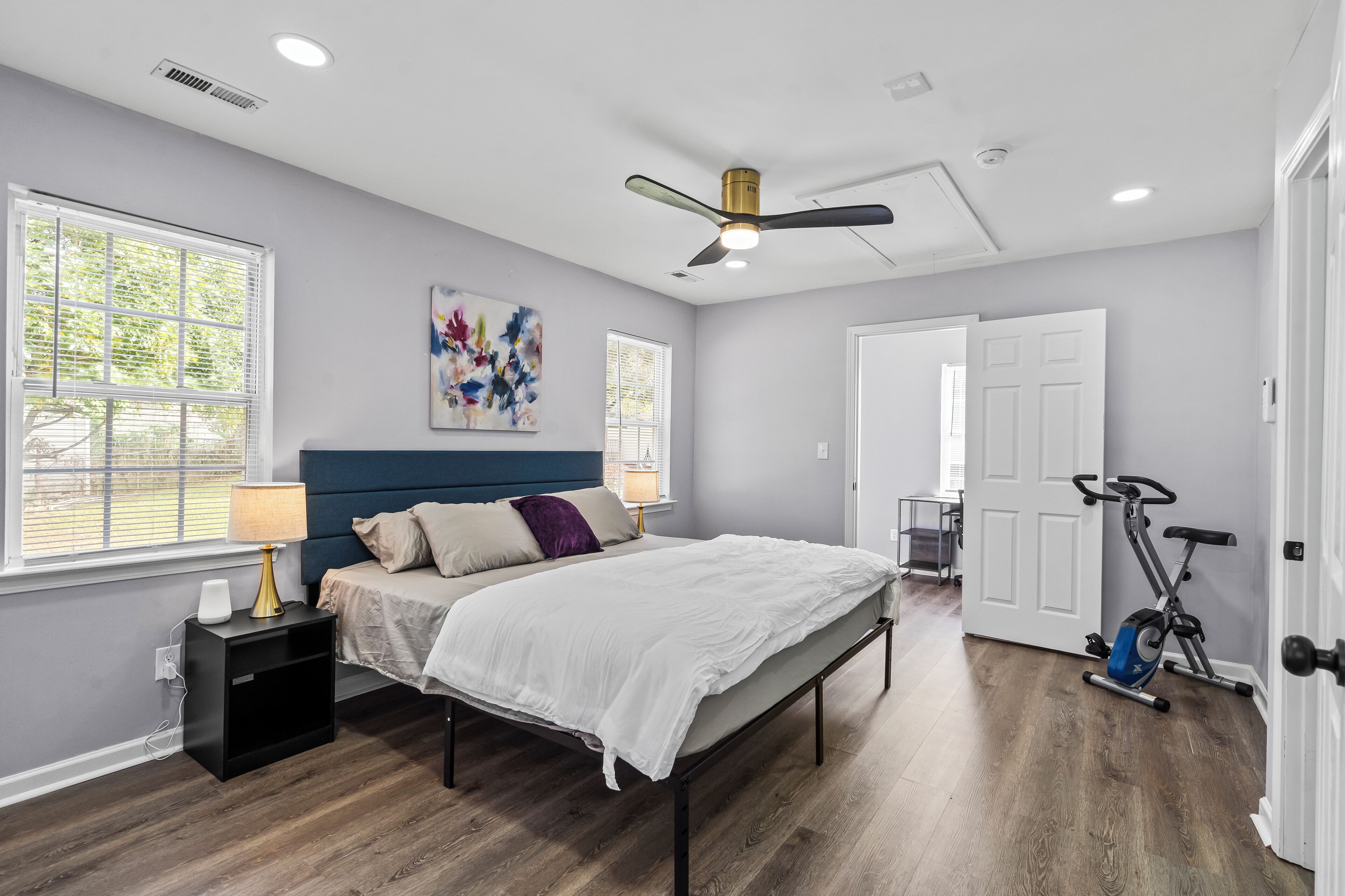 3 habitaciones, internet y ropa de cama 