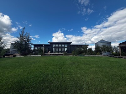 "Acreage on the Hill," a getaway on 10 acres in Canada's beautiful prairies.