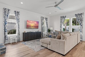 Hus, flere senger (Scattered, Smothered, & Covered) | Oppholdsområde