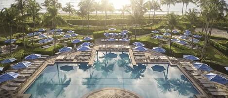 Außenpool, beheizter Pool