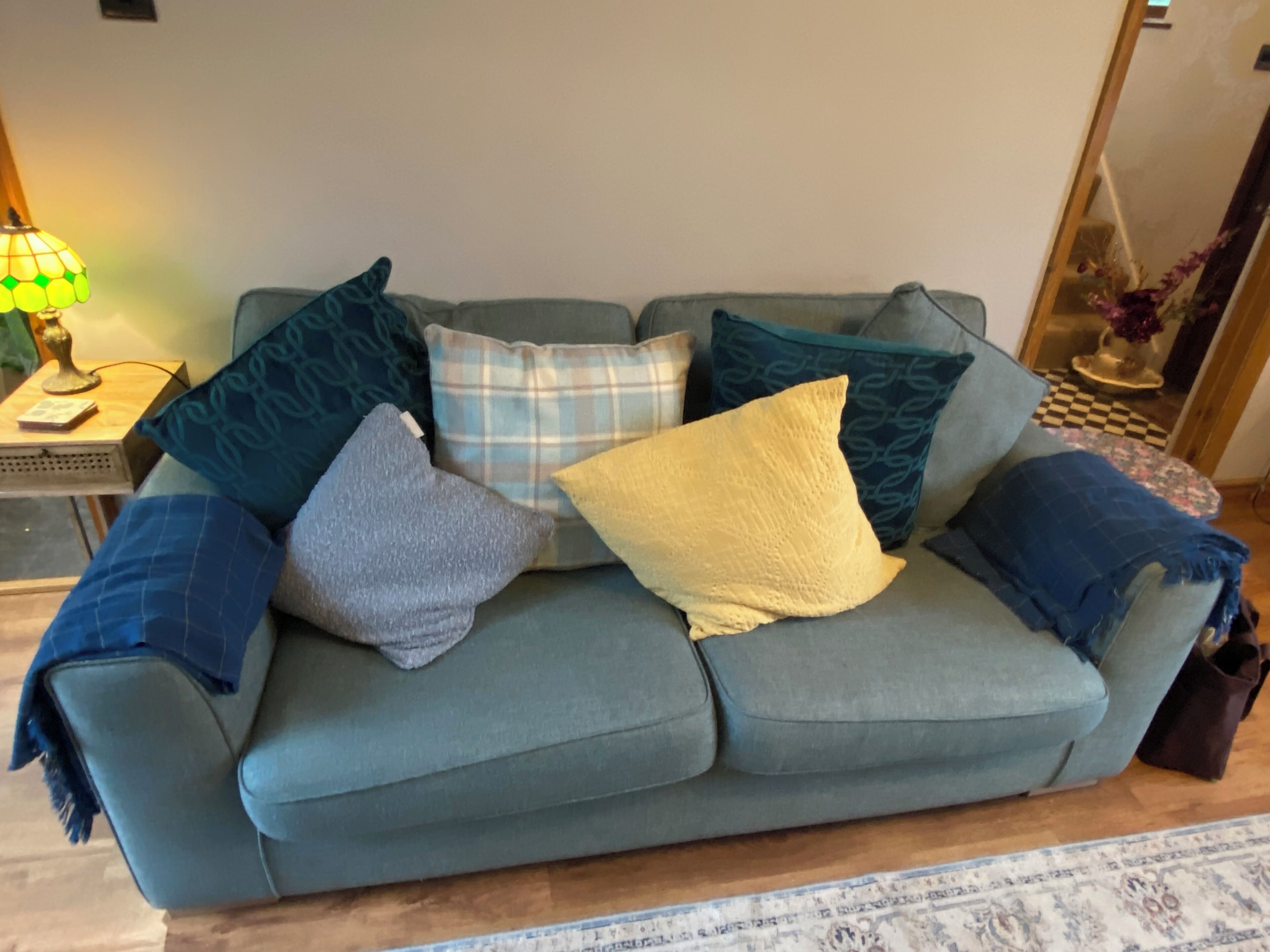 Smart TV, DVD player, books