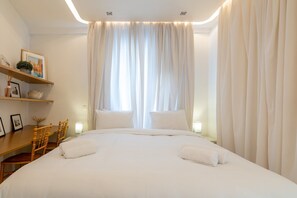 1 makuuhuone, silitysrauta/-lauta, internet, vuodevaatteet