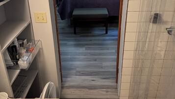 1 bedroom, iron/ironing board, travel crib, free WiFi