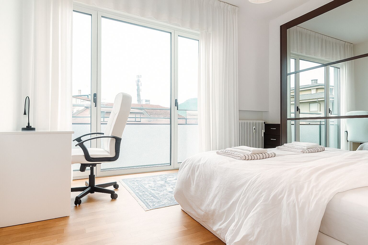 1 bedroom, desk, iron/ironing board, free WiFi