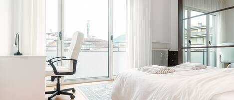 1 Schlafzimmer, Schreibtisch, Bügeleisen/Bügelbrett, kostenloses WLAN