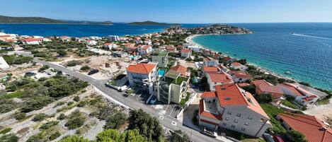 منظر من الجو على ارتفاع عالٍ