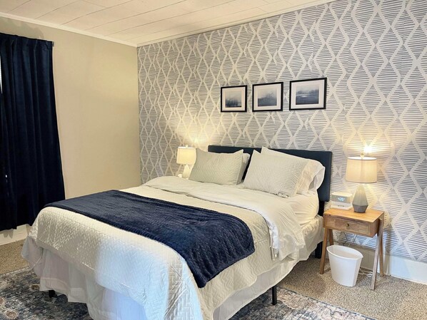 2 habitaciones, tabla de planchar con plancha, internet y ropa de cama 