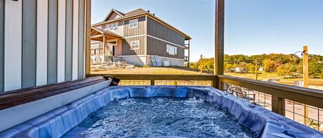 Bain à remous extérieur