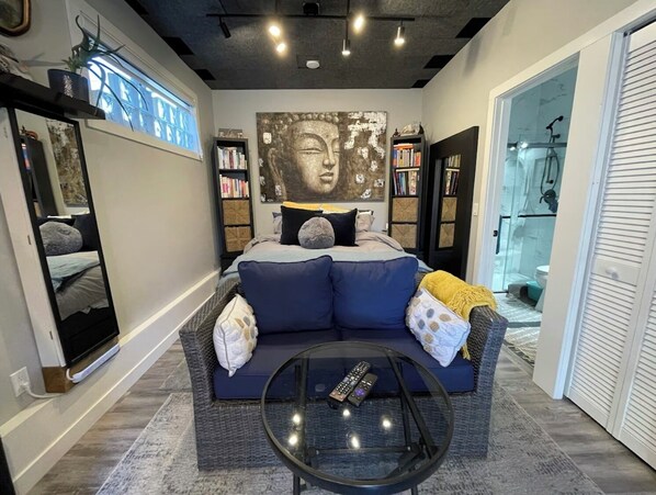 1 chambre, fer et planche Ă repasser, Wi-Fi, literie fournie