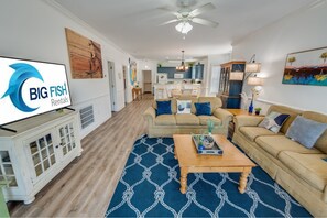 Smart TV, offices - Large 3BR Private Condo | Magnolia Pointe | Pools! (Myrtle Beach)