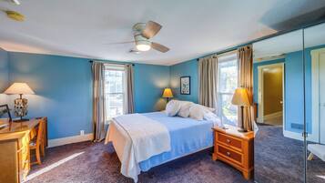 6 soveværelser, strygejern/strygebræt, weekendseng, internetforbindelse