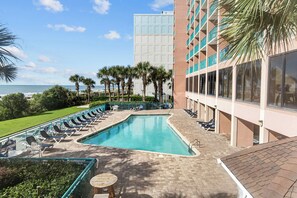 Indoor pool, a heated pool