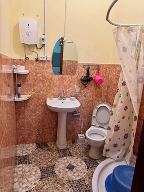 مجففات شعر، مناشف، صابون، ورق حمّام