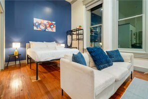 1 bedroom, iron/ironing board, free WiFi, bed sheets