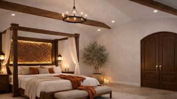 6 bedrooms, iron/ironing board, travel crib, free WiFi