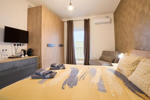 1 غرفة نوم وخدمة الإنترنت