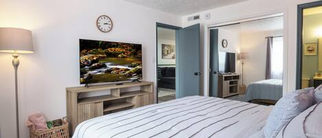 2 habitaciones, tabla de planchar con plancha y wifi gratis