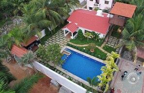 Voorkant van accommodatie