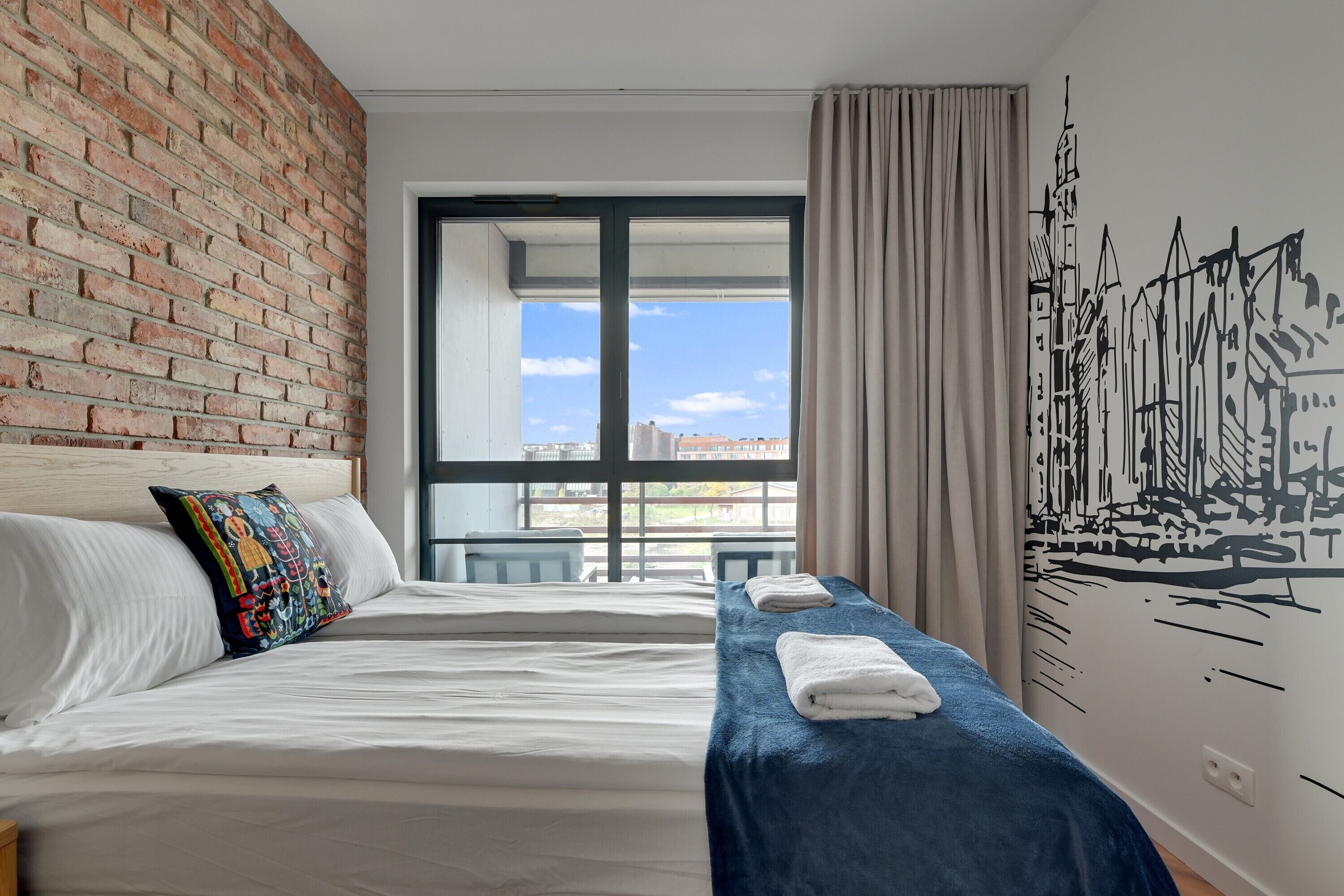 舒適公寓, 陽台 | 熨斗/熨衣板、免費無線上網