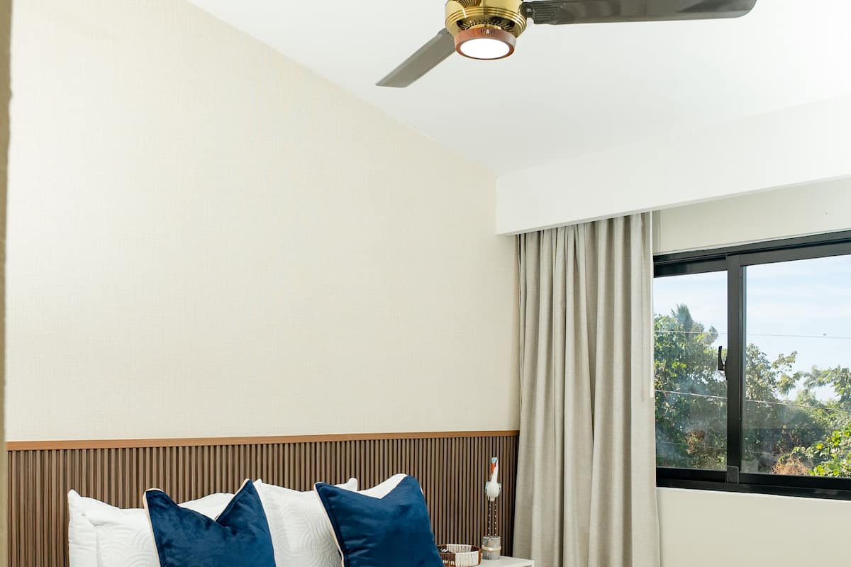 Superior Double Room, 2 Double Beds | Laptop workspace, blackout drapes, iron/ironing board, free WiFi