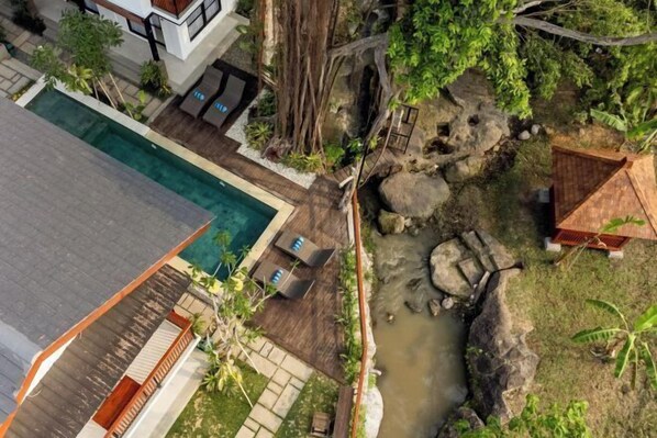 Vue depuis l’hébergement 