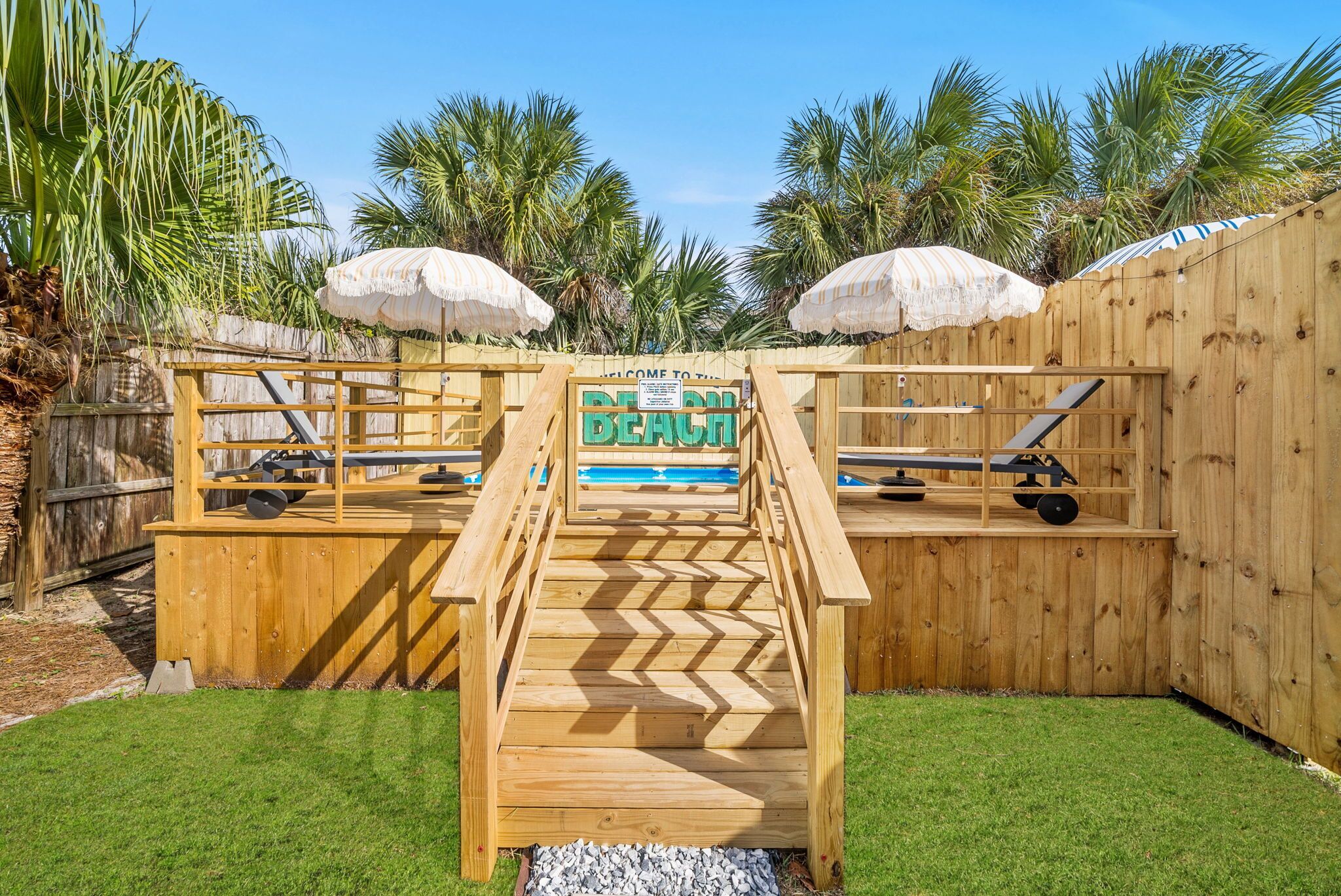 Overnattingsstedets uteområder