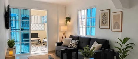 Apartment, Nichtraucher, Stadtblick | Wohnbereich