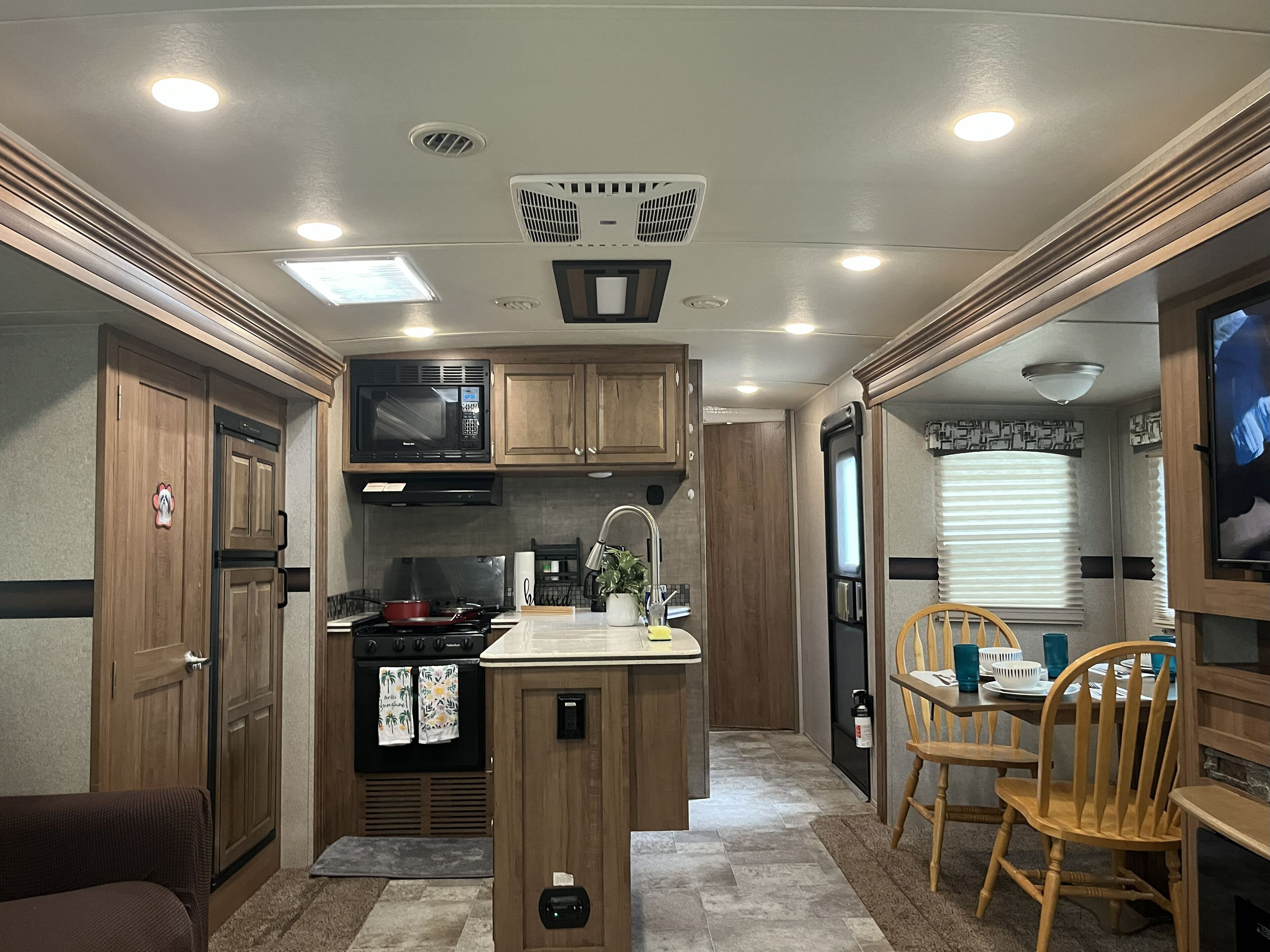 Microwave, oven, stovetop