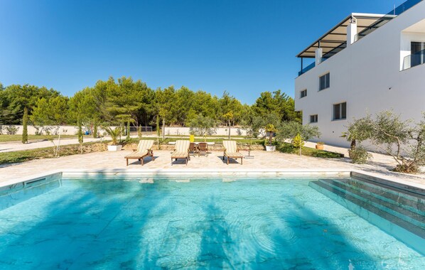 Una piscina climatizada