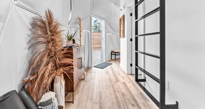 Dome 1 - Forest and Partial Lake View on an escarpment