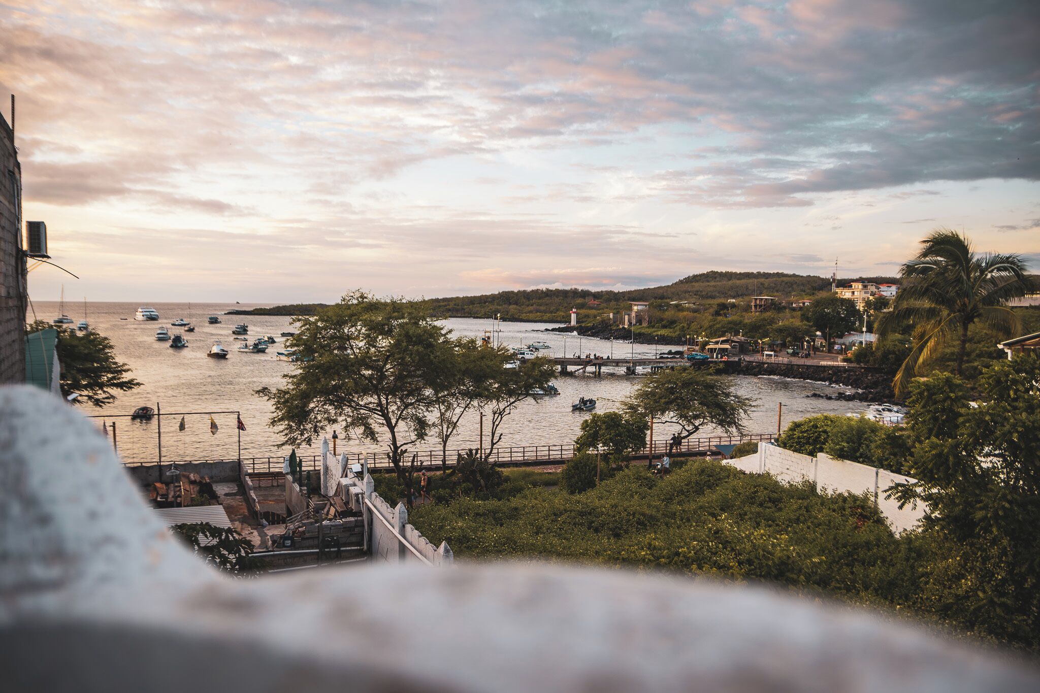 Uitzicht vanuit accommodatie