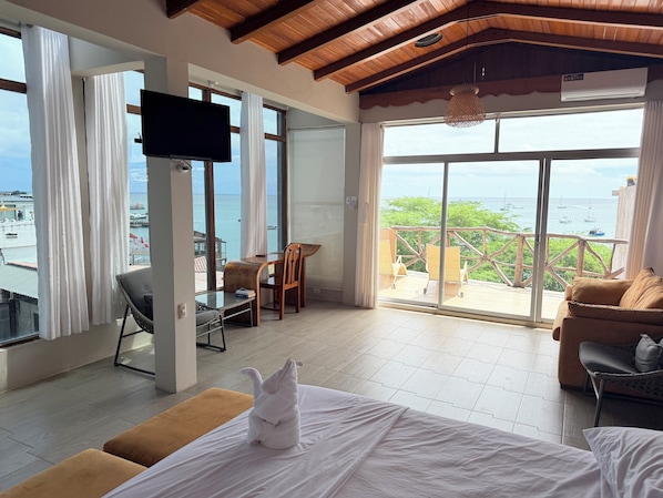 Suite Luxe, vue plage | Wi-Fi gratuit