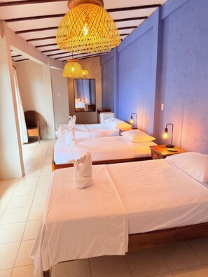 Chambre Triple Confort, vue jardin | Wi-Fi gratuit