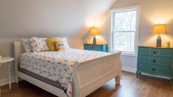 Desk, iron/ironing board, travel crib, WiFi