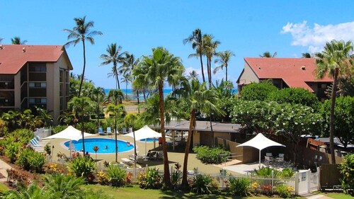 Tropical 1BR Suite – Maui Schooner Resort, Steps to Beach