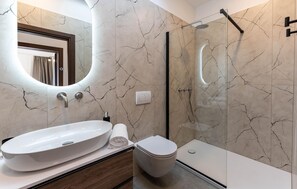 Shower, hair dryer