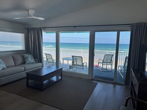 Family Condo, Beach View | Living area