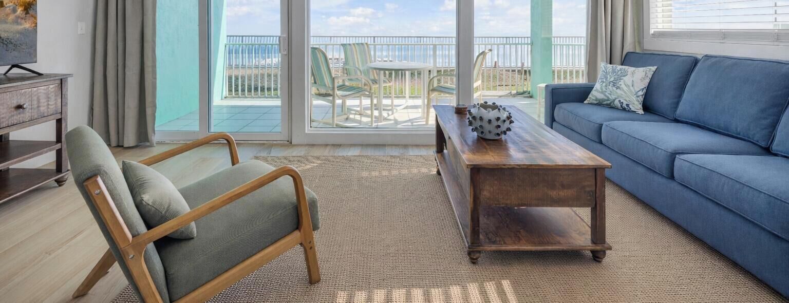 Comfort-Apartment, Strandblick