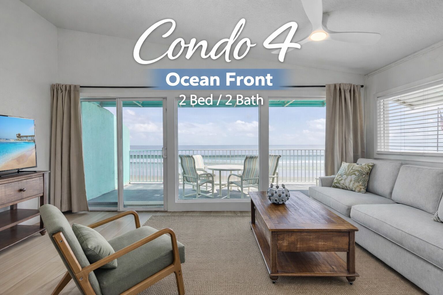 Deluxe Condo, Beach View