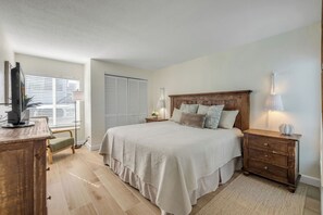 Family Apartment, Beach View | Blackout drapes, iron/ironing board, free WiFi - Ocean Beach Club (New Smyrna Beach)