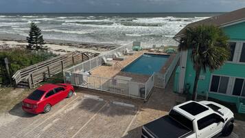 Deluxe appartement, balkon, uitzicht op oceaan | Uitzicht vanaf balkon