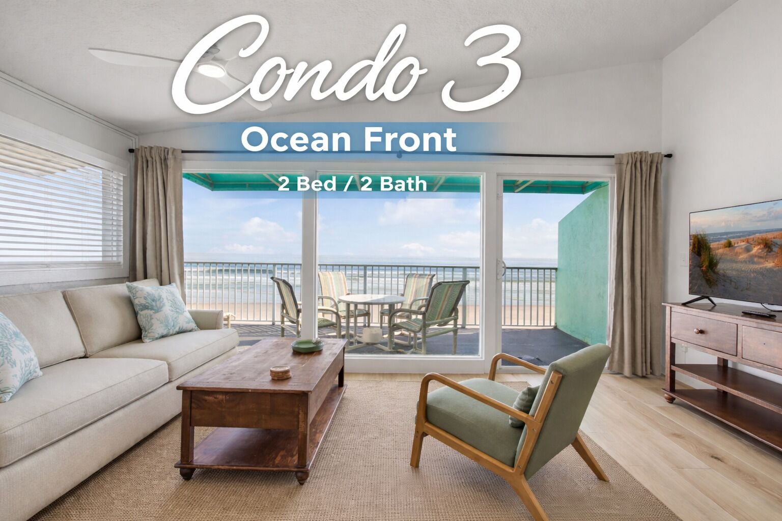 Family Condo, Beach View
