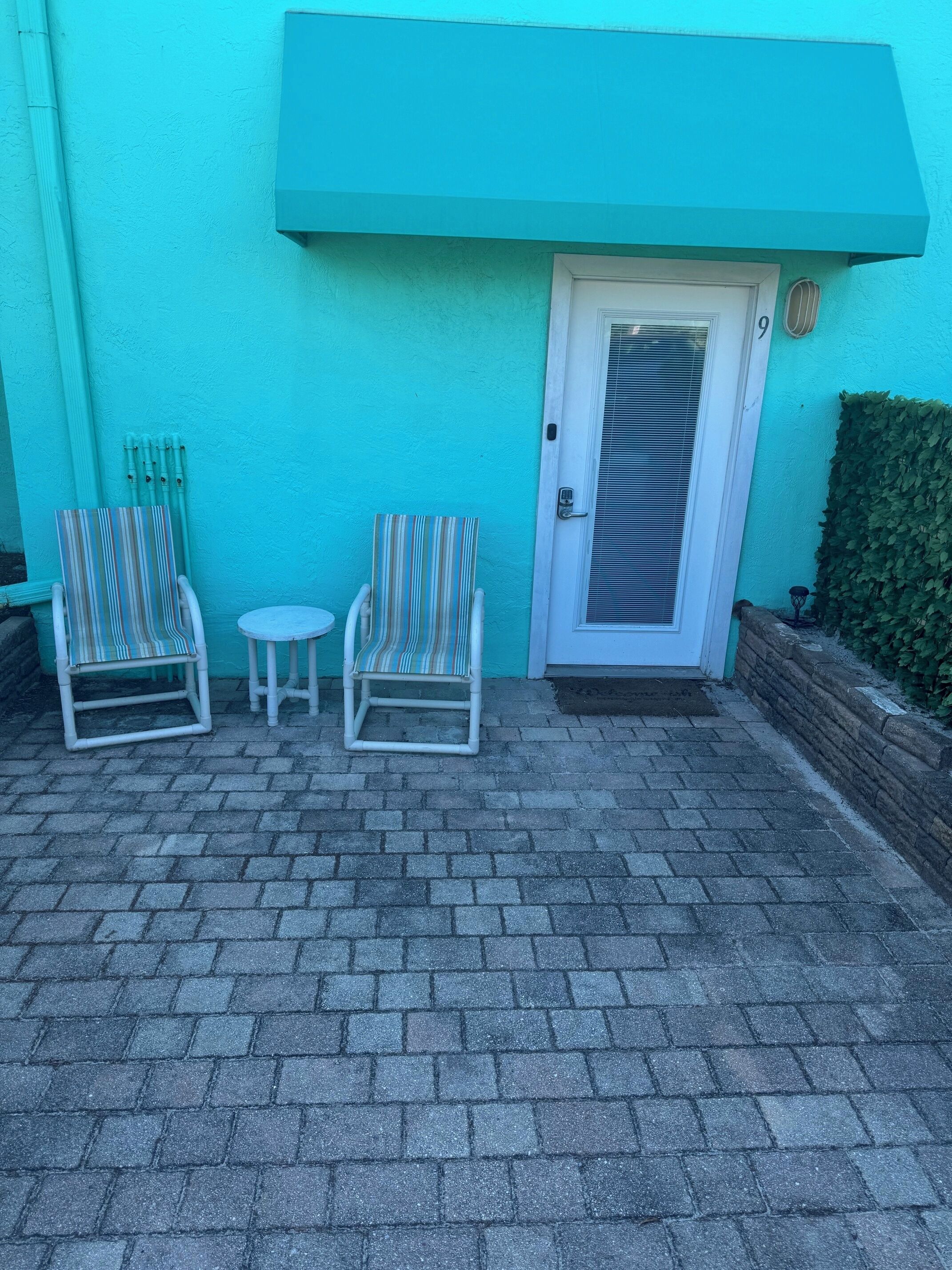 Comfort-Apartment, Küche | Terrasse/Patio