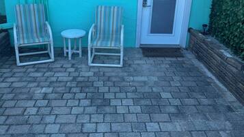 Comfort Apartment, Kitchen | Terrace/patio